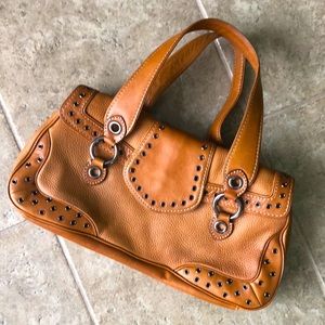 Michael Kors Brown Leather Handbag